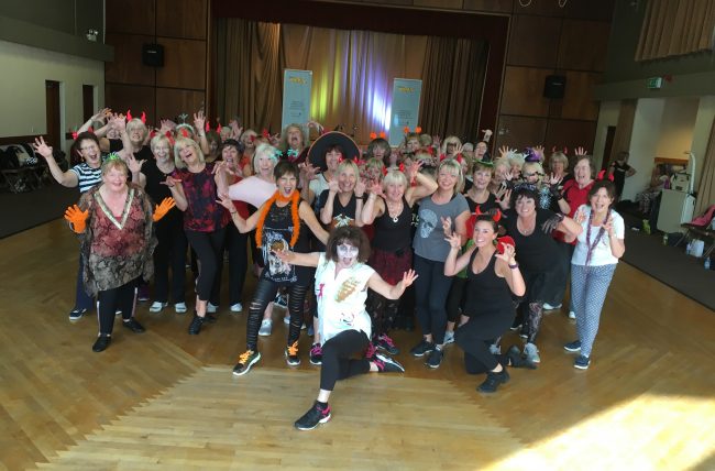 Our popular annual Halloween Zumba Bash, always lots of fun!