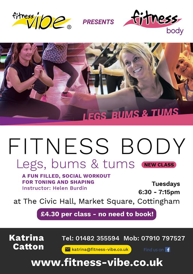 CHECK OUT THE NEW FITNESS BODY FLYERS