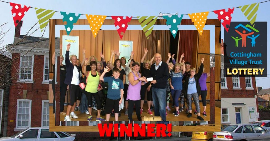 Winners!  Cottingham Village Trust 500 Club Lottery