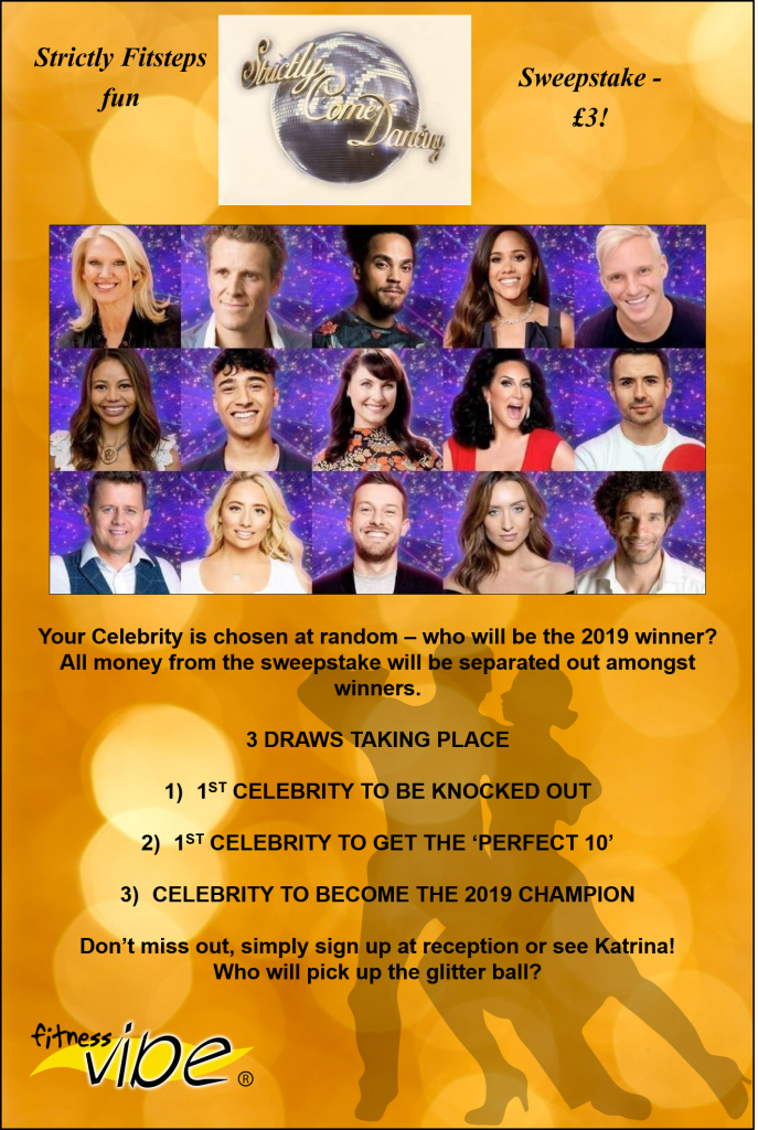 Join our Strictly Sweepstake!
