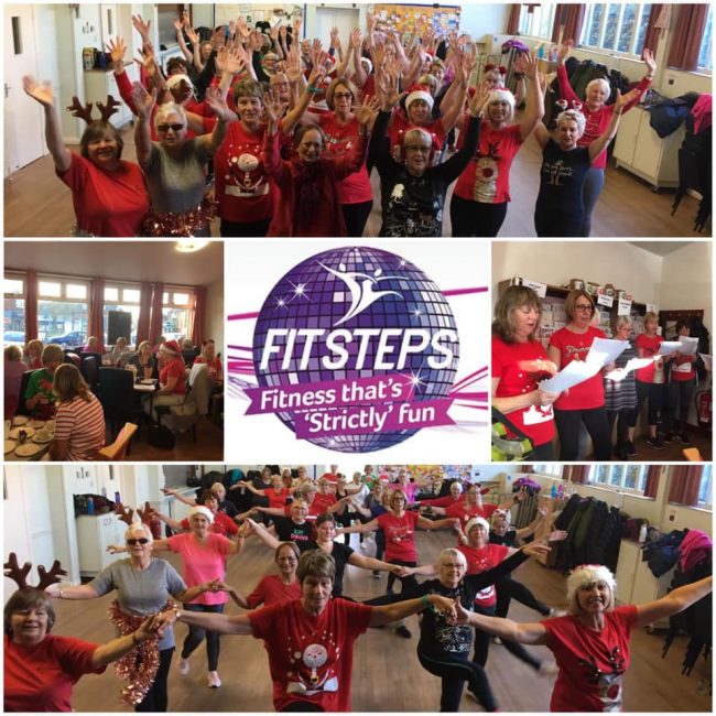 Festive sing-a-long at Willerby Strictly Fitsteps class