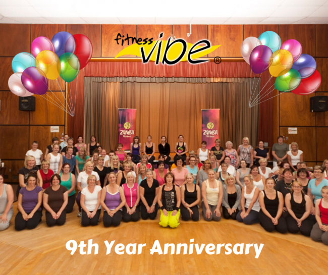 Fitness Vibe 9th Year Anniversary Week 2nd March 2020