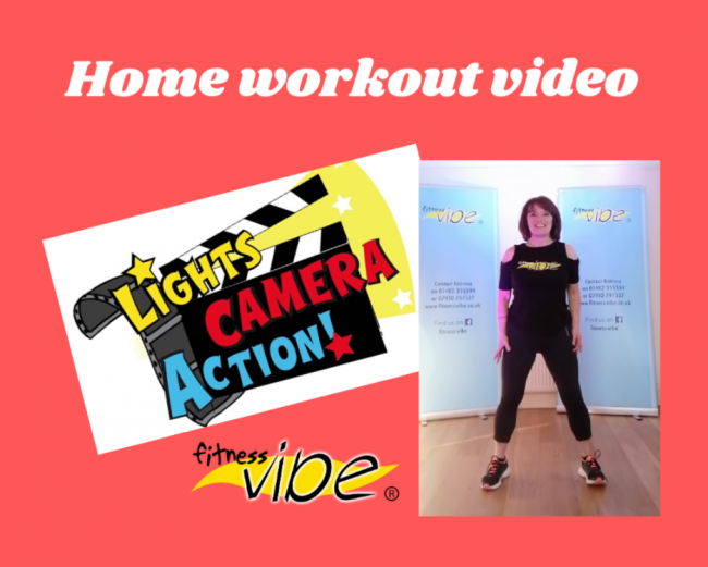 Home workout video available