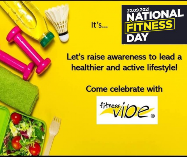 National Fitness Day 26th September 2021