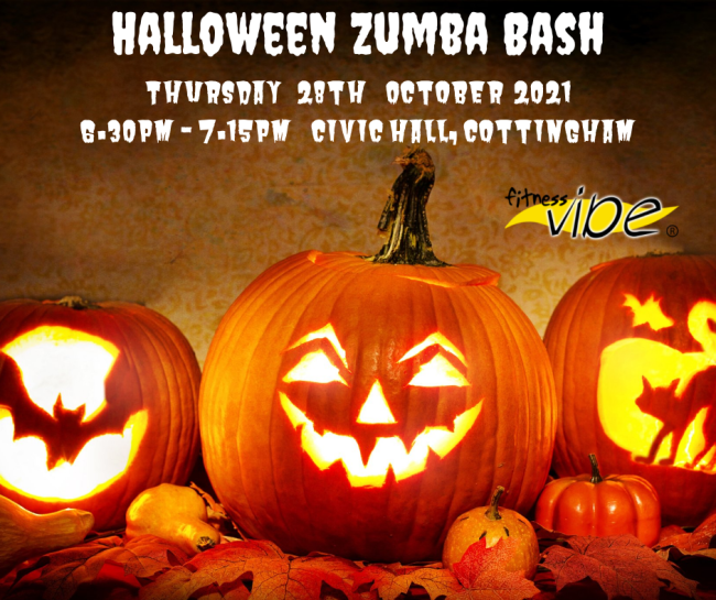 Halloween Zumba Bash Thursday 28th October