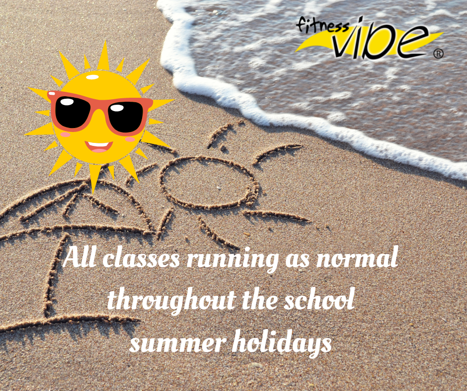 All classes running throughout the school summer holidays