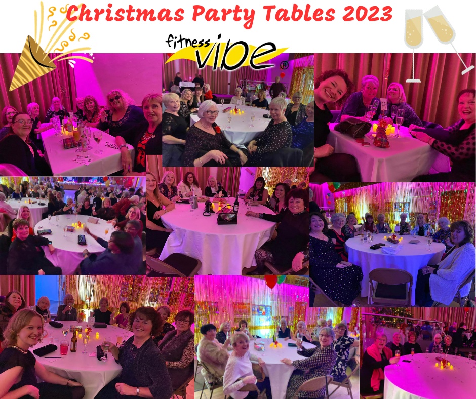 Christmas Party Table Pictures!
