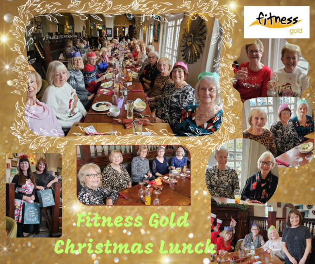Fitness Gold Christmas Lunch