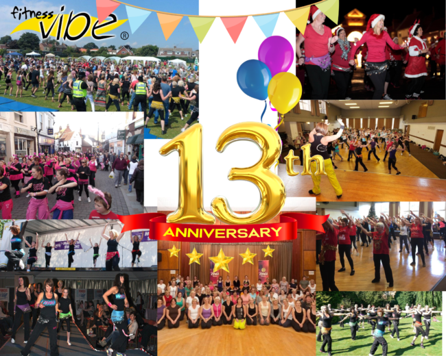 It’s Fitness Vibe’s 13th Anniversary!