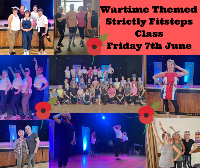 D-Day Wartime Strictly Fitsteps Class Friday 7th June