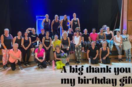 A big thank you for my birthday gifts x