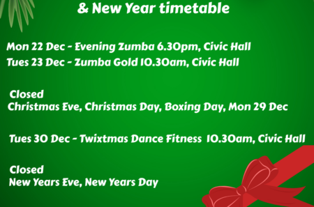Christmas & New Year Opening Times