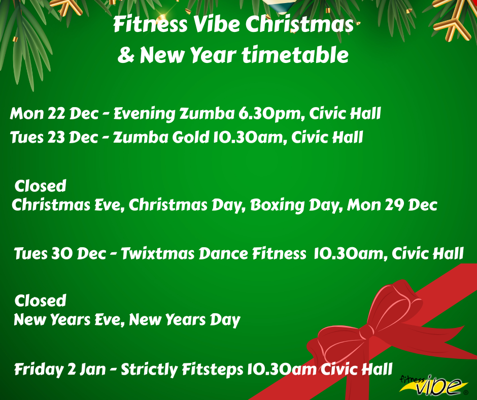 Christmas & New Year Opening Times